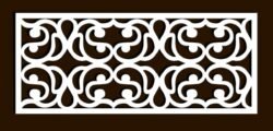 Design pattern screen panel Design pattern screen panel