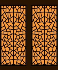 Design pattern screen panel