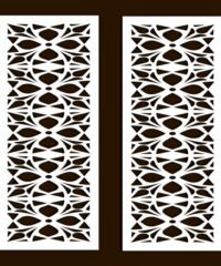 Design pattern screen panel