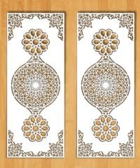 Design pattern screen panel