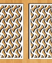 Design pattern screen panel