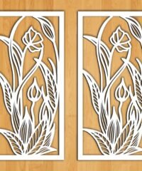 Design pattern screen panel