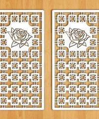 Design pattern screen panel