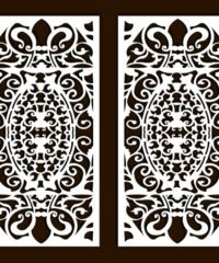Design pattern screen panel
