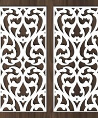 Design pattern screen panel