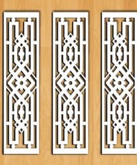 Design pattern screen panel