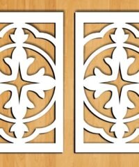 Design pattern screen panel