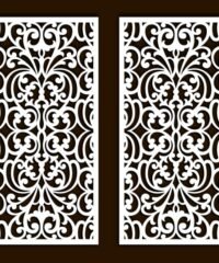 Design pattern screen panel