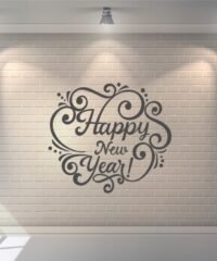Happy New Year Lettering