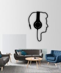 Headphone wall decor