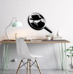Magnifying glass wall decor Magnifying glass wall decor