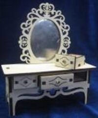Makeup table