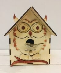 Owl Shaped Bird Feeder