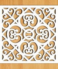 Square decoration