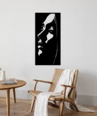 Girl art painting