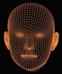 3D illusion led lamp Face