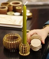 Bracelet and lampstand and stand