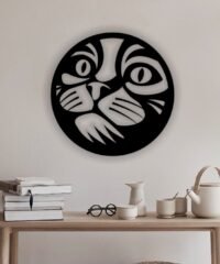 Cat with circle
