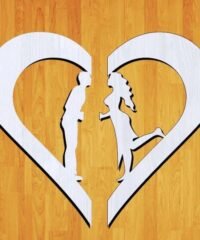 Couple with heart