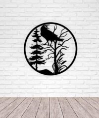 Crow on the tree