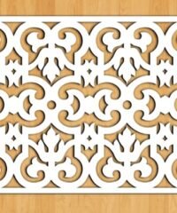 Design pattern screen panel