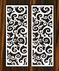 Design pattern screen panel