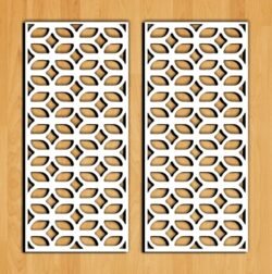 Design pattern screen panel Design pattern screen panel