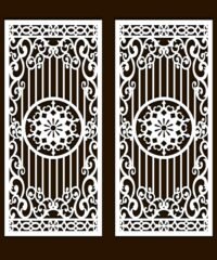Design pattern screen panel