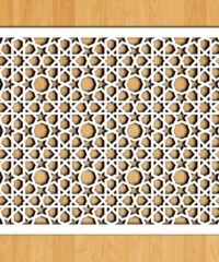 Design pattern screen panel