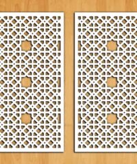 Design pattern screen panel