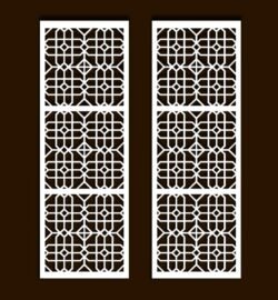 Design pattern screen panel Design pattern screen panel