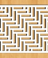 Design pattern screen panel