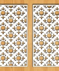 Design pattern screen panel