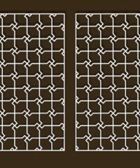 Design pattern screen panel