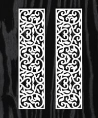 Design pattern screen panel