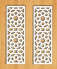 Design pattern screen panel