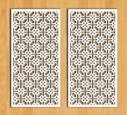 Design pattern screen panel Design pattern screen panel