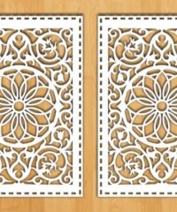 Design pattern screen panel