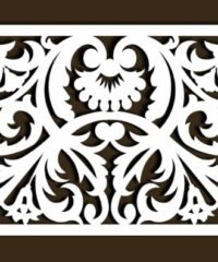 Design pattern screen panel