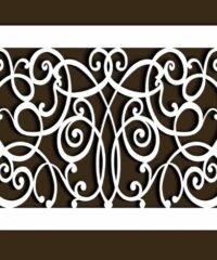 Design pattern screen panel