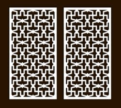 Design pattern screen panel Design pattern screen panel