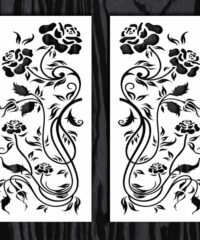 Design pattern screen panel Design pattern screen panel
