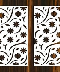 Design pattern screen panel Design pattern screen panel