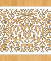 Design pattern screen panel