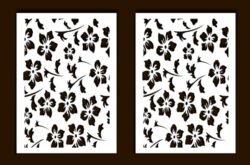 Design pattern screen panel Design pattern screen panel