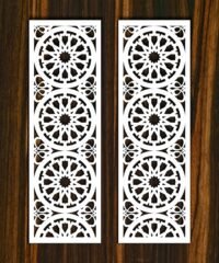 Design pattern screen panel