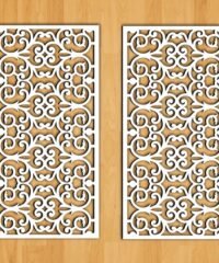 Design pattern screen panel