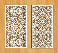 Design pattern screen panel Design pattern screen panel