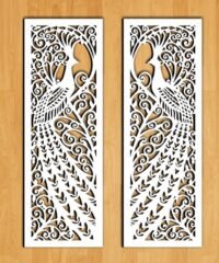 Design pattern screen panel