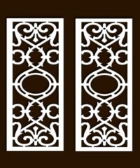 Design pattern screen panel